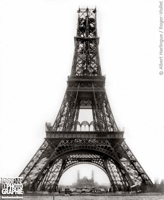 埃菲尔铁塔的建造。法国巴黎。1887-1889年 - 7
