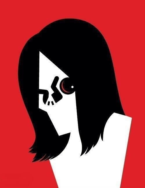 Portraits minimalistes de personnalités célèbres réalisés par l'illustrateur israélien Noma Bar