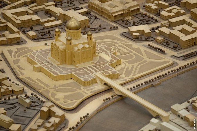 Un enorme maqueta de Moscú - 5