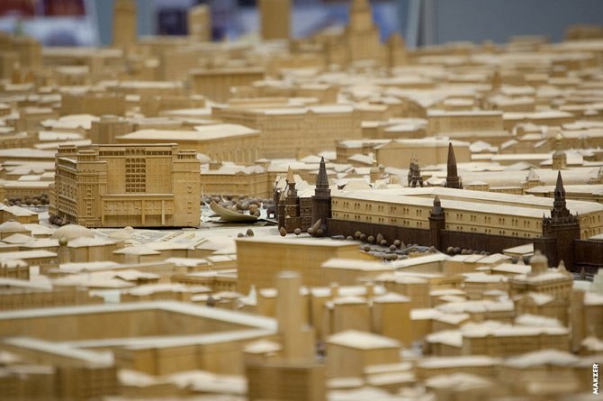 Un enorme maqueta de Moscú - 8