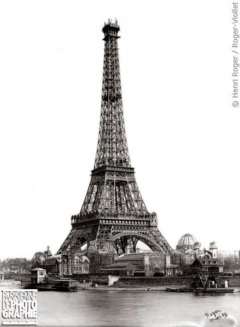 埃菲尔铁塔的建造。法国巴黎。1887-1889年 - 8