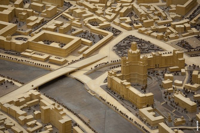 Un enorme maqueta de Moscú - 6
