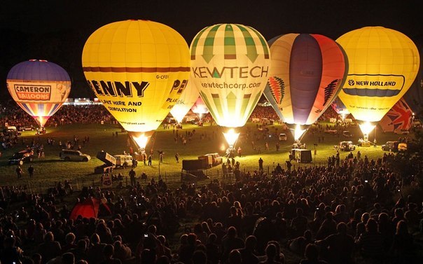 Internationale Ballonfeste in Bristol
