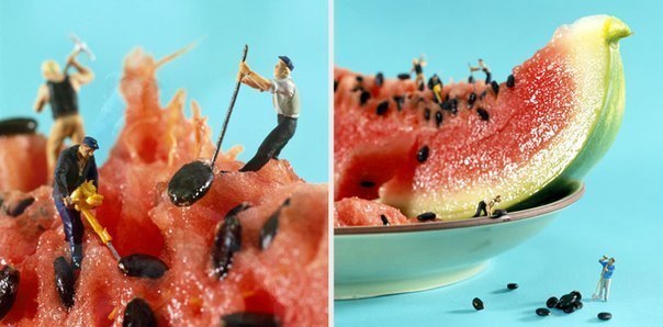 小人们生活在这个令人陶醉的美食世界里。 - 5