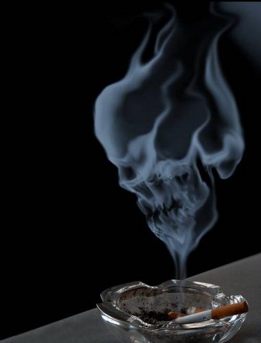 Bildmontage zum Thema Bildung aus Rauch - 6