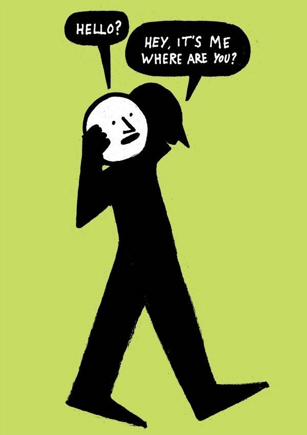 平面设计师让-朱利安特别关注现代社会对移动设备和社交网络的依赖所体现出的讽刺意味 - 8