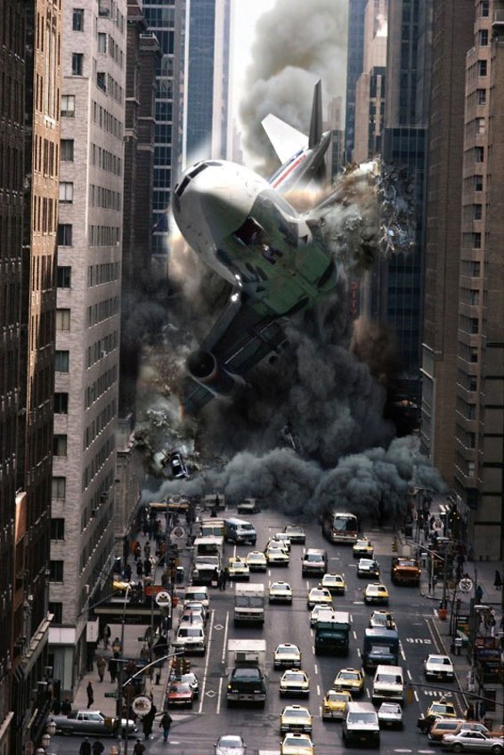 摄影师兼插画家史蒂夫·麦克希创作了一系列照片，通过图形软件他将各种灾难场景呈现得极为逼真，其中许多场景简直就像世界末日一般。 - 7