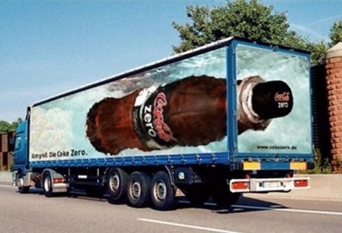 Kreative Werbung auf Lastwagen - 6