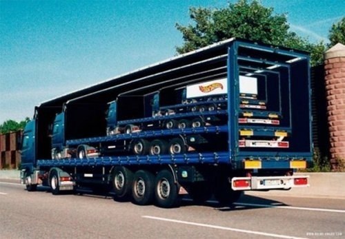 Kreative Werbung auf Lastwagen - 5