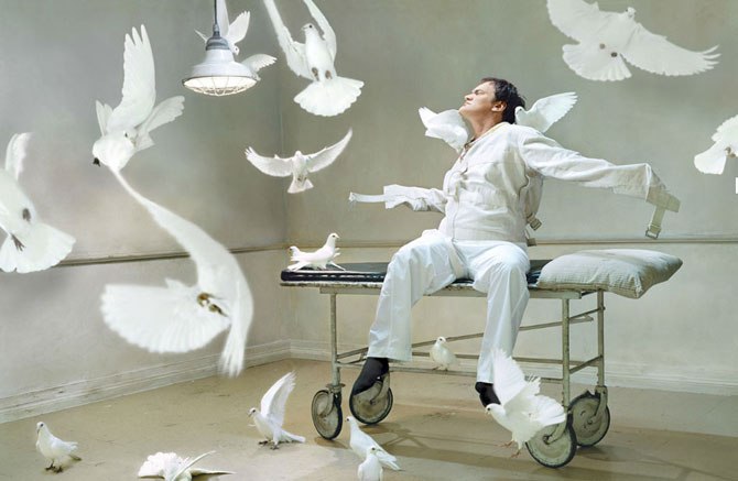 不寻常的名人们照片