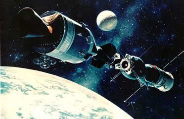 Hace 38 años, el 15 de julio de 1975, tuvo lugar el primer vuelo conjunto en la historia entre naves espaciales de dos países: la soviética “Soyuz-19” y la estadounidense “Apolo”. El lanzamiento se realizó desde el cosmódromo de Baikonur, en la república soviética de Kazajistán.