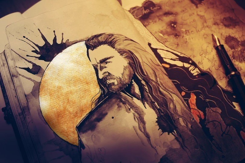 Ilustrations based on the theme of “The Hobbit” created by the artist Kinko-White - 5