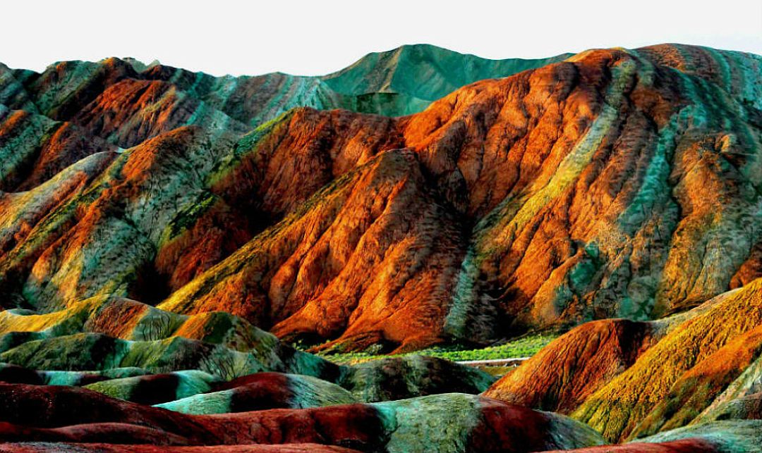 Дивовижної краси гірські масиви Чжан'е Данкс (Китай) - 5