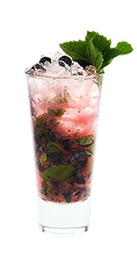 Cóctel Mojito de Framboyes - 5