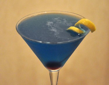Koktajl „Błękitna ptakia”
