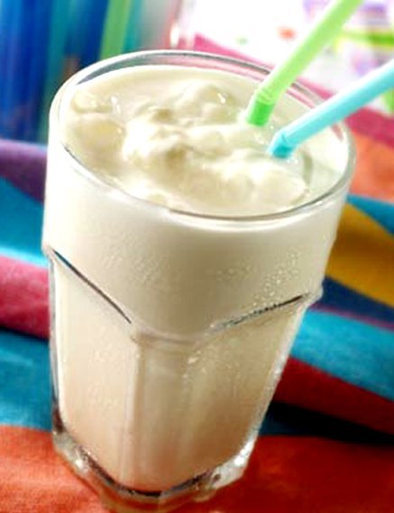 Vanilinowe milkshake