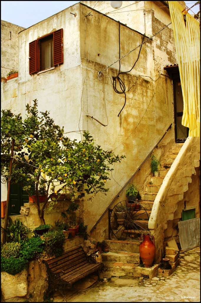 Город Матера - Италия