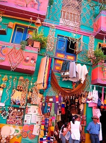 Auf den Straßen von Kolumbien