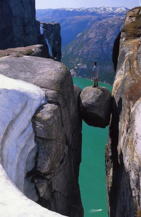 Kjerag Fjord, Norwegen