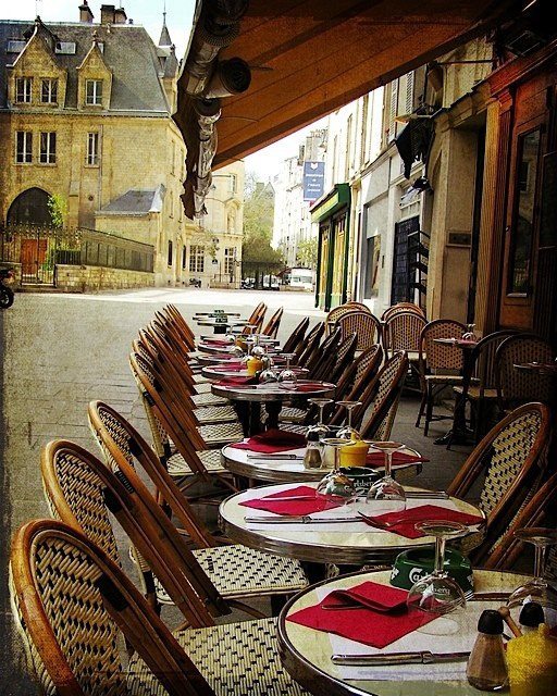 Cafe in the Latin Quarter of Paris