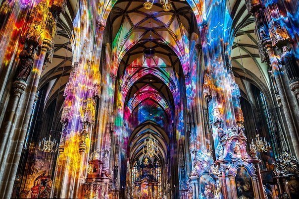 在位于奥地利维也纳的圣斯蒂芬大教堂中