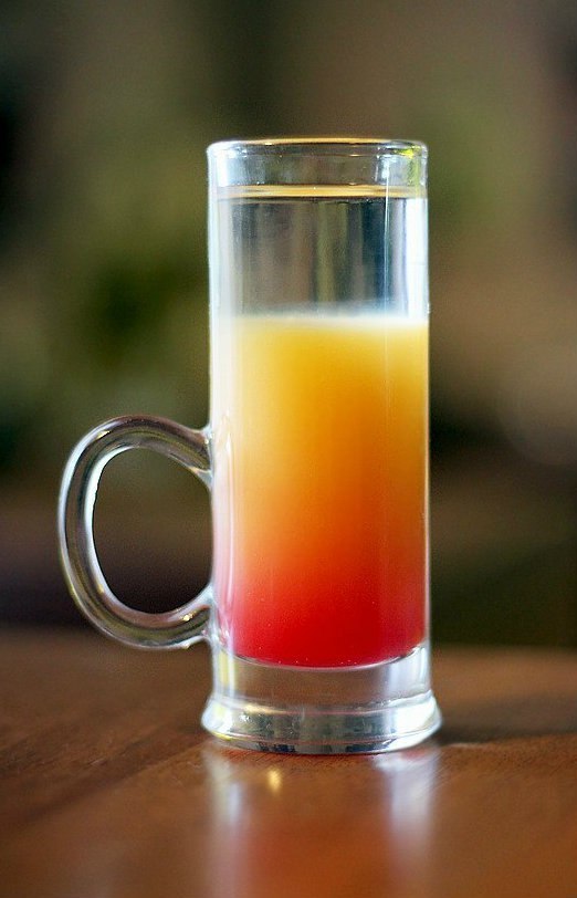 Tequila Sunrise Shot ;)