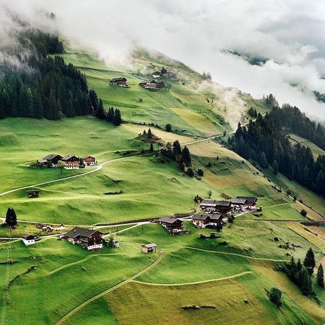 Un pequeño pueblo en Austria