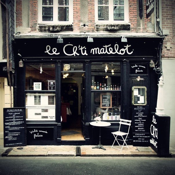 Berühmte, gemütliche europäische Cafés.