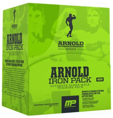 Sportliche Ernährung von Arnold. Vor nicht allzu langer Zeit wurde die Serie an sportlicher Nahrung von Arnold in Salatdosen und schwarzen Behältern nicht nur im Internet, sondern auch in Sportgeschäften zum Kauf angeboten.