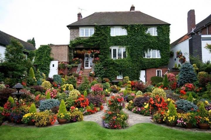 Ландшафтный дизайн парк Four Seasons Garden.