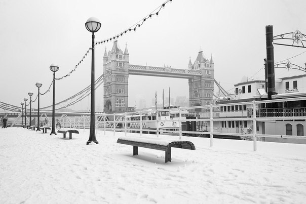 Winter on London Street