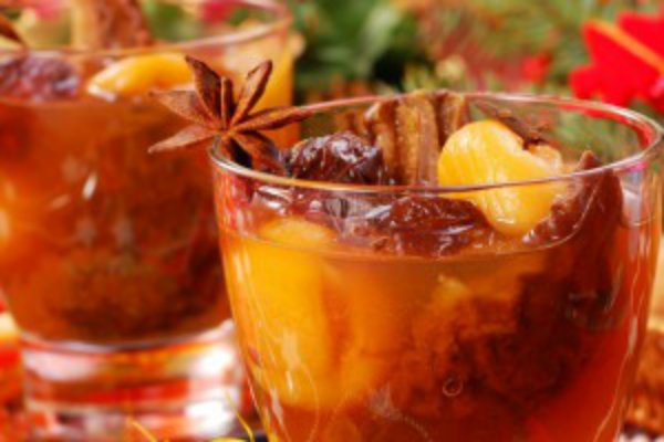 Herbatka z suszonymi fructami