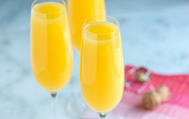 Koktel „Mimosa“.