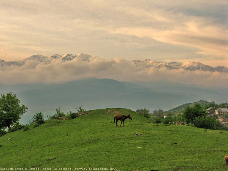 Góry Kaukazu, Azerbejdżan (Karabach)