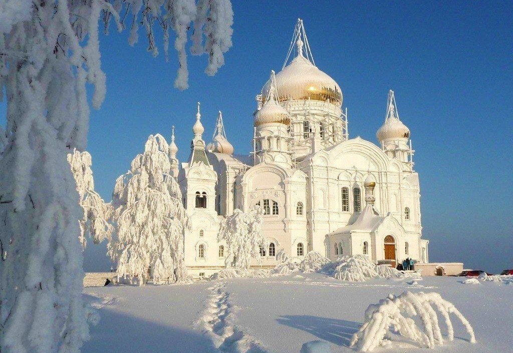 Klasztor św. Mikołaja w Belogorsku, w wiosce Kalinino, w obwodzie Perm, Rosja.