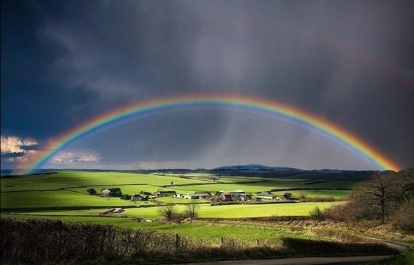 L'arc-en-ciel dans le comté de Dorset