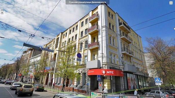 [club1543502|Sumskaia 53]. O budynku przy adrese Sumskaia 53 wiadomo tylko to, że został wzniesiony w 1903 roku i początkowo był <br>dwupiętrowym mieszkaniem.