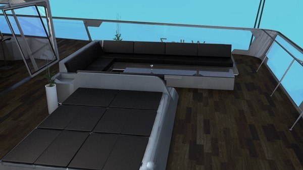 Concepto del hogar volante Wolke 7<br>Diseñado por Timon Sager. - 5