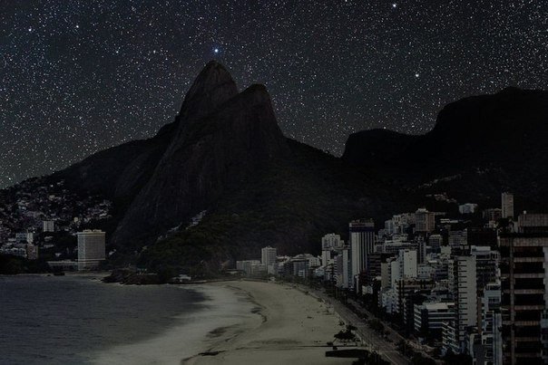 Cómo se ven las grandes ciudades cuando todas las luces están apagadas. - 7