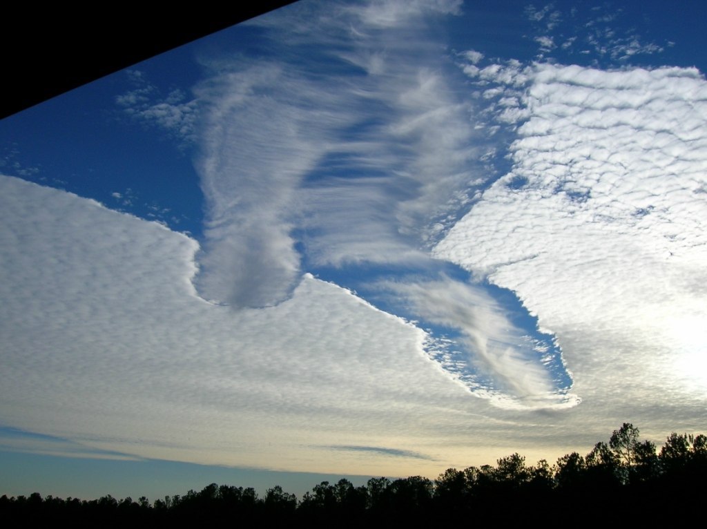 Niezwykłe chmury – efekt Fallstreak. - 7