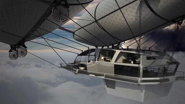 Concepto del hogar volante Wolke 7<br>Diseñado por Timon Sager. - 7