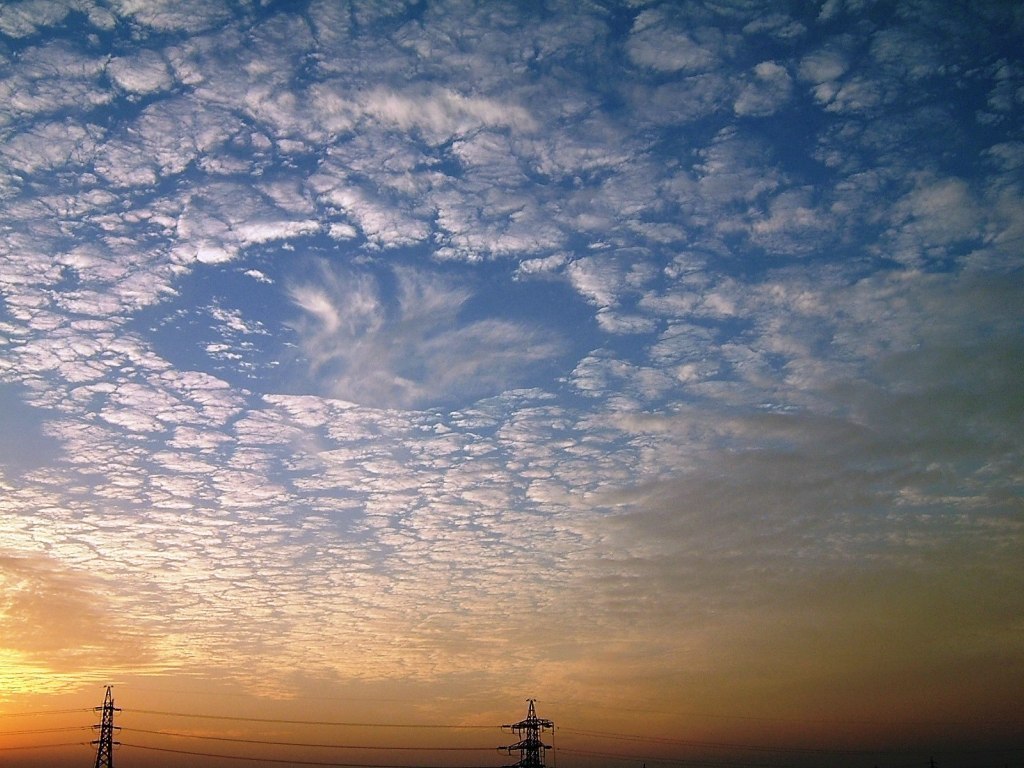 Niezwykłe chmury – efekt Fallstreak. - 8