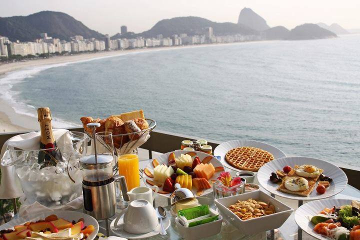 Desayuno en Río de Janeiro