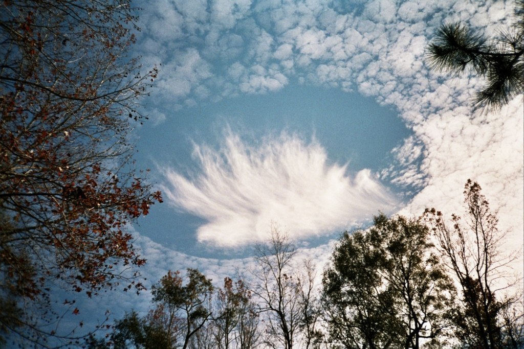Niezwykłe chmury – efekt Fallstreak. - 6