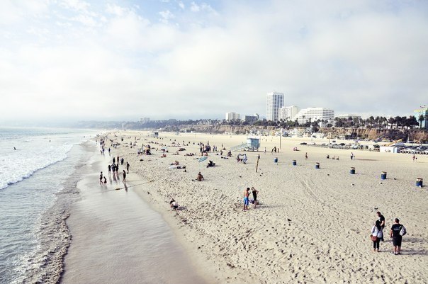 加利福尼亚州圣塔莫尼卡海滩