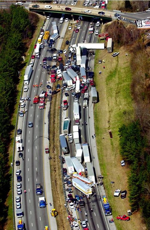 世界上最骇人的交通事故。 - 5