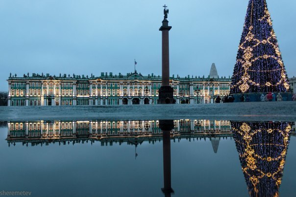 El espejo de San Petersburgo.