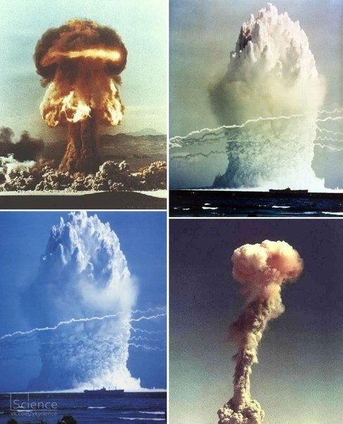 Collection of incredible photographs depicting nuclear explosions. - 7