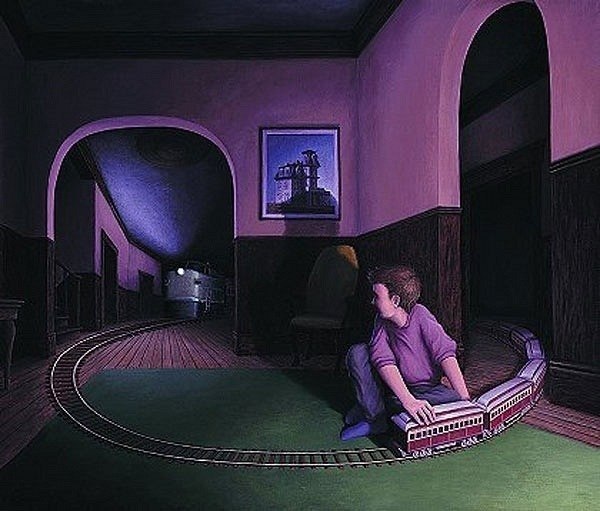 Rob Gonzalez to kanadyjski artysta, wyrazny reprezentant rzadkiego gatunku sztuki – magicznego realizmu. - 8