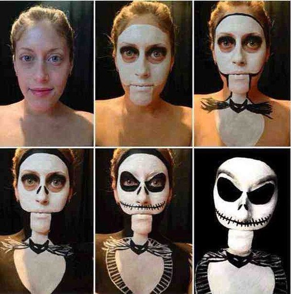 10 Amazing Ideas for Halloween Makeup.